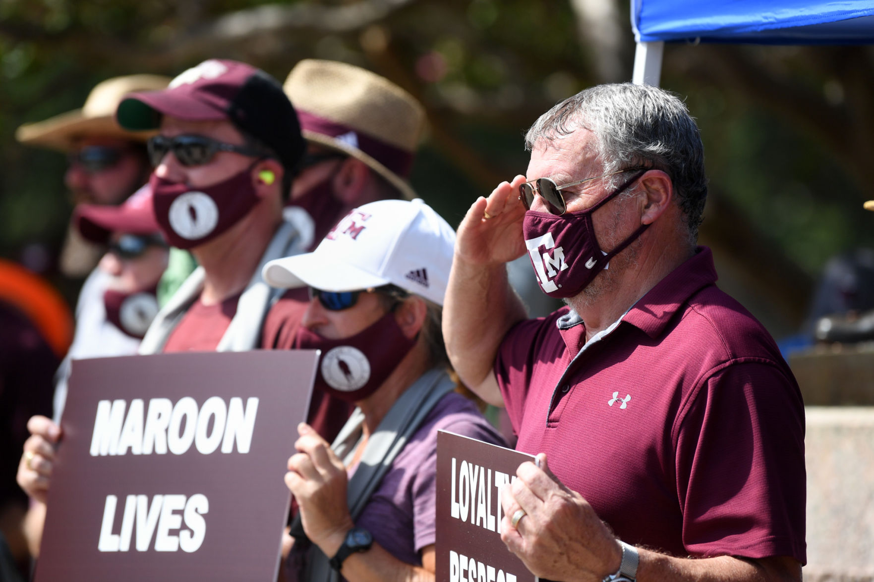 Aggies of Color Coalition Protest
